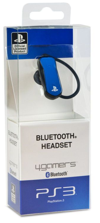 Bluetooth Headset Licenciado Azul Ps3